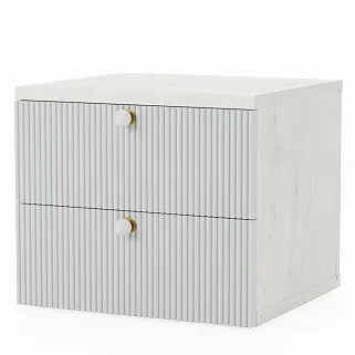 Тумба прикроватная, фасады в эмали LE701