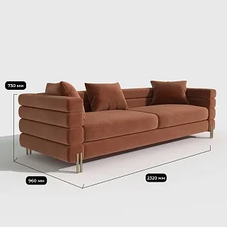 Диван LUTON 3-х местный