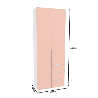 Шкаф комбинированный, фасады в эмали LE215 L/R