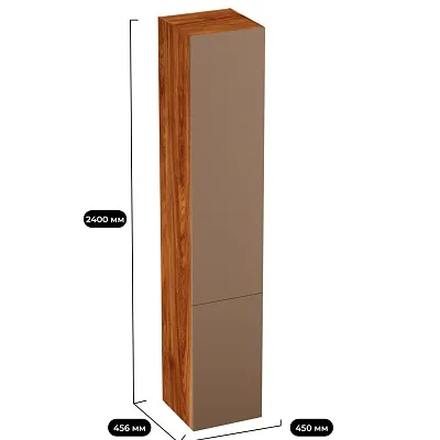 Шкаф с двумя глухими дверями R222