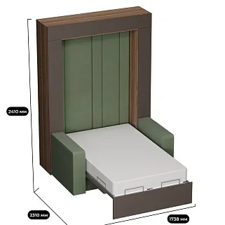 Шкаф-кровать трансформер L950.120, 120x200