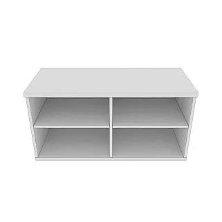 Тумба для обуви открытая L-463