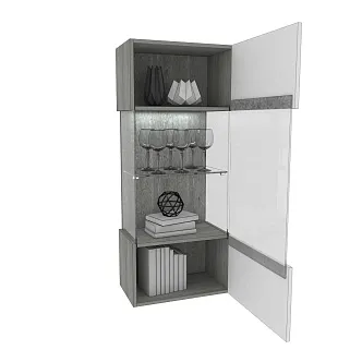 Шкаф навесной с подсветкой LG350