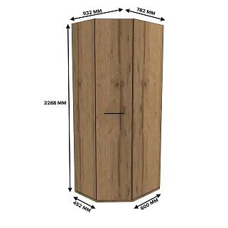 Шкаф угловой разностронний C218.1 L/R