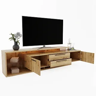 Тумба TV напольная с подсветкой L507 L/R