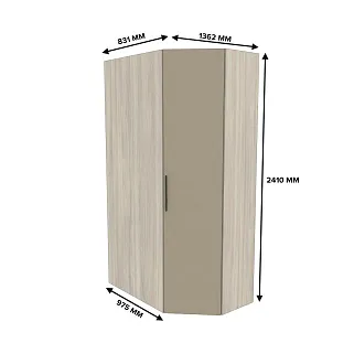 Шкаф угловой L209.44 L/R