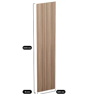 Стеновая панель из ЛДСП с навесом L130.520