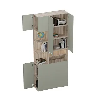 Шкаф с нишей с подсветкой L212.3-90