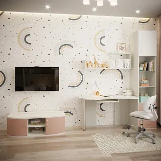 Стол письменный с полкой под клавиатуру P713 L/R