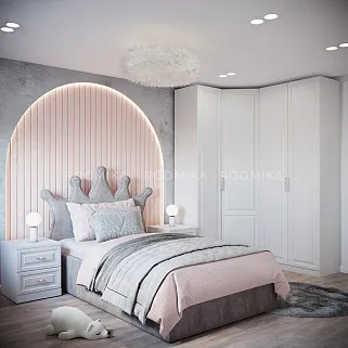 Кровать мягкая QUEEN с подъемным механизмом, 120x200