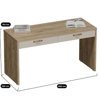 Cтол письменный прямой L718