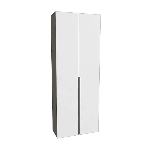 Шкаф двустворчатый, фасады в эмали LE-210.40-4