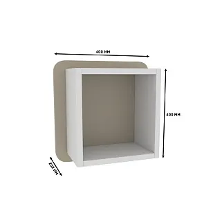 Полка навесная с панелью МДФ P100