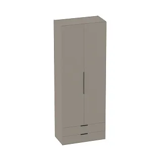 Шкаф 2 дверный с ящиками, фасады в эмали LE-211.44