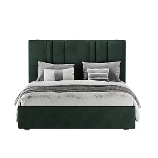 Кровать двуспальная мягкая HILTON с подъемным механизмом, 180x200