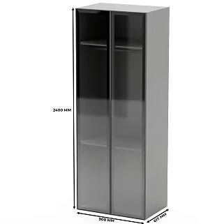 Шкаф для спальни со штангой и брючницей R210.60-5