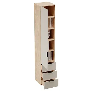 Шкаф однодверный с ящиками L223