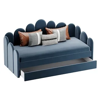 Мягкая кровать-диван SHELL, 90x190