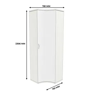 Шкаф угловой P219 L/R