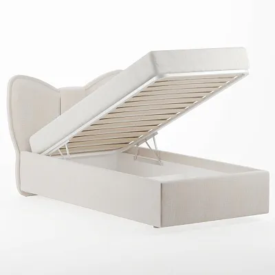 Кровать односпальная мягкая SANDY с подъемным механизмом