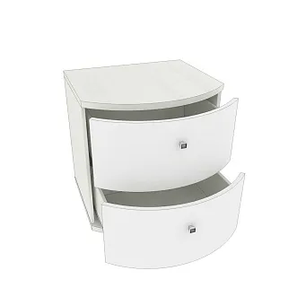 Тумба прикроватная 2 ящика P701