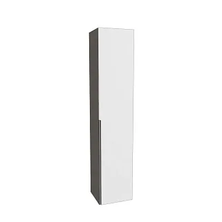 Шкаф 1 дверный широкий, фасады в эмали LE-221.44-4