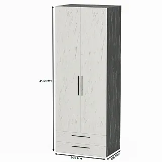 Шкаф двустворчатый с ящиками L-211.60