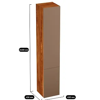 Шкаф с двумя глухими дверями R222