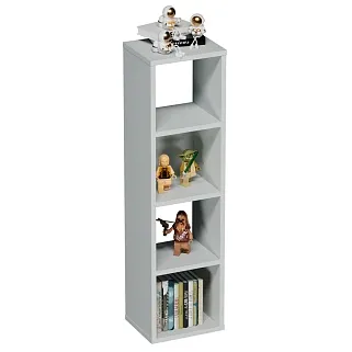 Cтеллаж сквозной книжный на 4 ниши E804