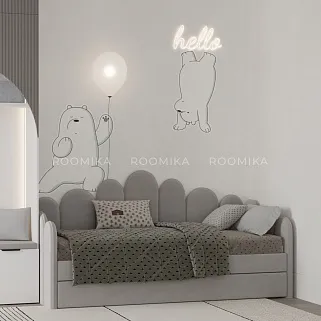 Мягкая кровать-диван SHELL, 90x190