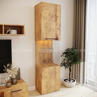 Шкаф напольный с подсветкой L225 L/R