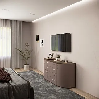 Комод радиусный на 1600 мм P746