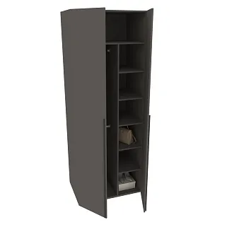 Шкаф двустворчатый L210.60-4