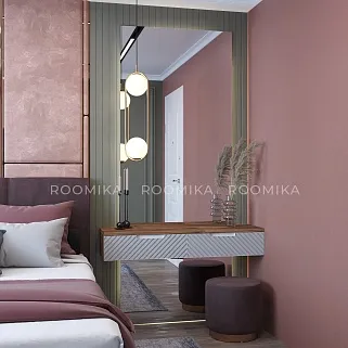 Туалетный столик, фасады в эмали LE-515