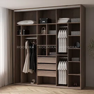 Шкаф-купе ХG246.60-2, профиль INTEGRO, фасад МДФ