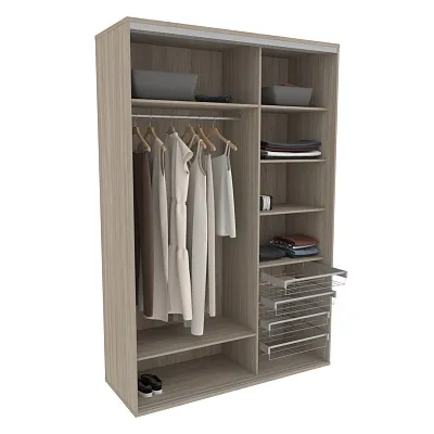 Шкаф-купе U161 тип 2 МДФ/зеркало