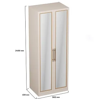 Шкаф двухдверный с зеркалом А210.60-3Z