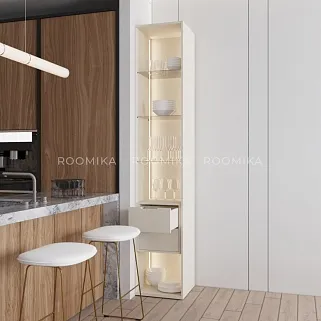 Шкаф со встроенными ящиками с подсветкой R221.1