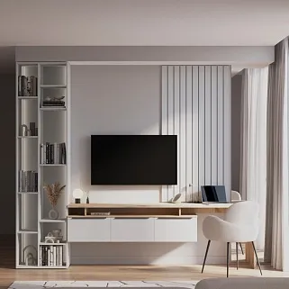 Стеллаж для книг с подсветкой R201