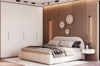 Кровать двуспальная мягкая DREAM с подъемным механизмом, 140x200