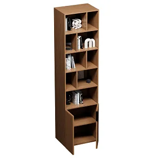 Стеллаж, фасады натуральный шпон L2228.44