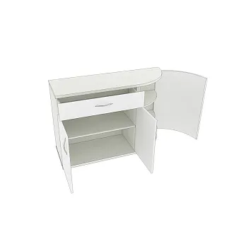 Тумба 3-х дверная с ящиком P874 L/R