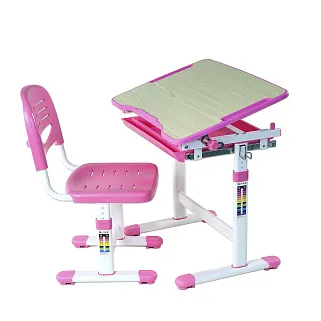 Парта для школьника Piccolino Pink