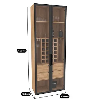 Шкаф-бар со встроенными ящиками R217