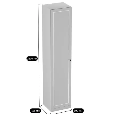 Шкаф однодверный для одежды A221.44-1