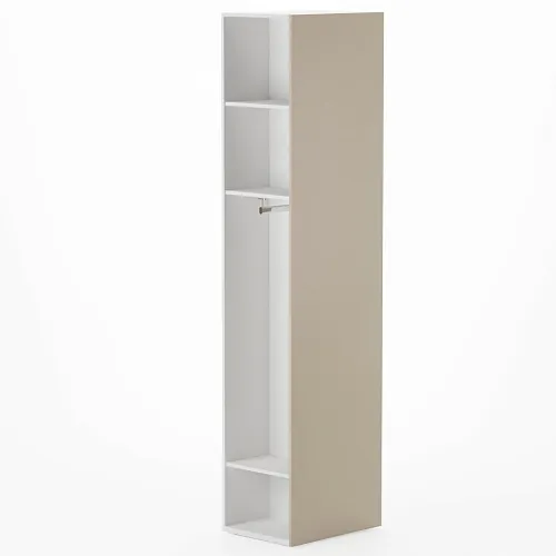 Стеллаж завершающий угловой L242.1-44