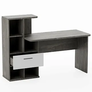 Рабочий стол со встроенным стеллажом HOF421