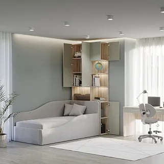 Шкаф с нишей с подсветкой L212.3-90