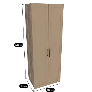 Шкаф двухдверный А210.60-3