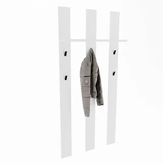 Панель широкая с полкой и крючками L-100